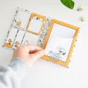Snoopy - Notatnik samoprzylepny A6 z kolekcji Lazy Days
