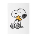 Snoopy - Pluszowy notes / notatnik A5 z kolekcji Lazy Days