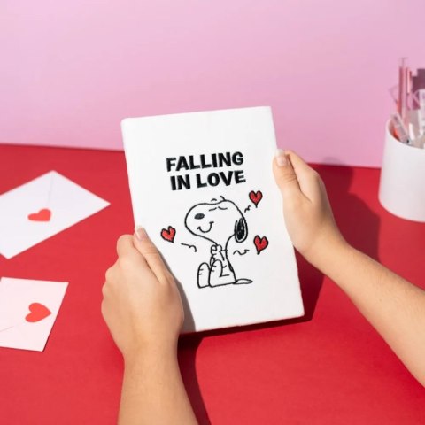 Snoopy - Pluszowy notes / notatnik A5 z kolekcji Love Season