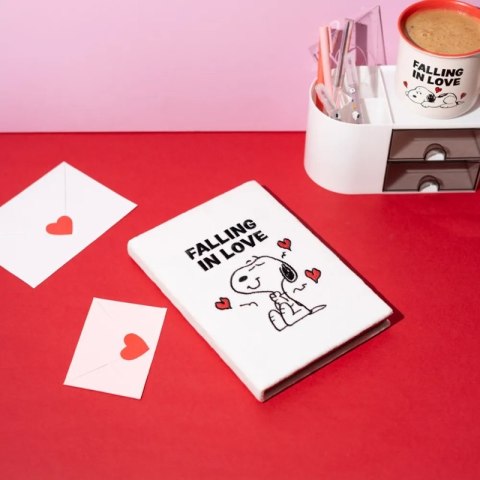 Snoopy - Pluszowy notes / notatnik A5 z kolekcji Love Season