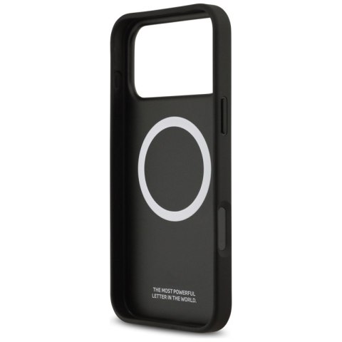 BMW M Kevlar Lines & Logo MagSafe - Etui iPhone 17 Pro Max (czarny)