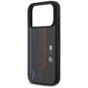 BMW M Kevlar Lines & Logo MagSafe - Etui iPhone 17 Pro (czarny)