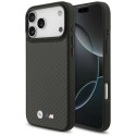 BMW M Kevlar Matt MagSafe - Etui iPhone 17 Pro Max (czarny)