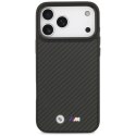 BMW M Kevlar Matt MagSafe - Etui iPhone 17 Pro Max (czarny)