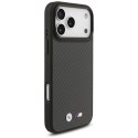 BMW M Kevlar Matt MagSafe - Etui iPhone 17 Pro Max (czarny)