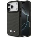 BMW M Kevlar Matt MagSafe - Etui iPhone 17 Pro (czarny)
