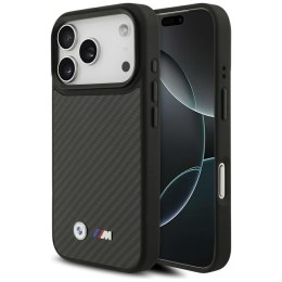 BMW M Kevlar Matt MagSafe - Etui iPhone 17 Pro (czarny)