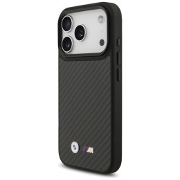 BMW M Kevlar Matt MagSafe - Etui iPhone 17 Pro (czarny)
