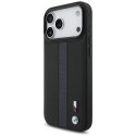 BMW M Perforated Stripe Logo MagSafe - Etui iPhone 17 Pro Max (niebieski)