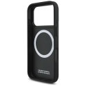 BMW M Perforated Stripe Logo MagSafe - Etui iPhone 17 Pro (granatowy)