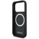 BMW M Perforated Stripe Logo MagSafe - Etui iPhone 17 Pro (szary)