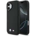 BMW M Quilted Logo MagSafe - Etui iPhone 17 (czarny)