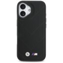 BMW M Quilted Logo MagSafe - Etui iPhone 17 (czarny)