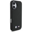 BMW M Quilted Logo MagSafe - Etui iPhone 17 (czarny)