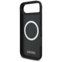BMW M Tricolor Metal Logo MagSafe - Etui iPhone Air (czarny)