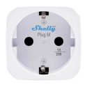 Inteligentne gniazdko 13A Shelly Plug PM Gen3 Matter biały