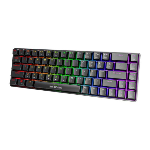 Klawiatura mechniczna Fifine GK1 ,65% RGB (czarna)