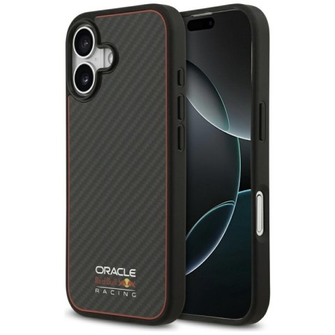 Red Bull Kevlar Logo Matt MagSafe - Etui iPhone 17 (czarny)