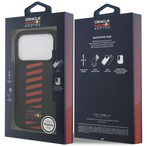 Red Bull Meshed Powerbar MagSafe - Etui iPhone 17 Pro (granatowy)