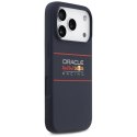 Red Bull Silicone Horizontal Centered Logo MagSafe - Etui iPhone 17 Pro (granatowy)