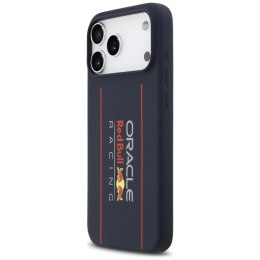 Red Bull Silicone Oversize Vertical Logo MagSafe - Etui iPhone 17 Pro Max (granatowy)
