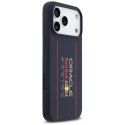 Red Bull Silicone Oversize Vertical Logo MagSafe - Etui iPhone 17 Pro Max (granatowy)