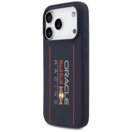 Red Bull Silicone Oversize Vertical Logo MagSafe - Etui iPhone 17 Pro (granatowy)