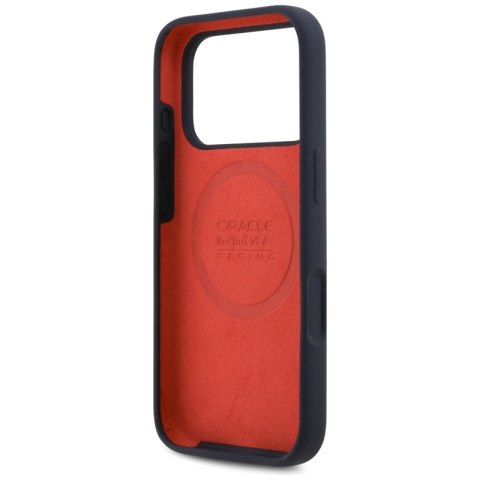 Red Bull Silicone Oversize Vertical Logo MagSafe - Etui iPhone 17 Pro (granatowy)