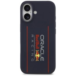 Red Bull Silicone Oversize Vertical Logo MagSafe - Etui iPhone 17 (granatowy)