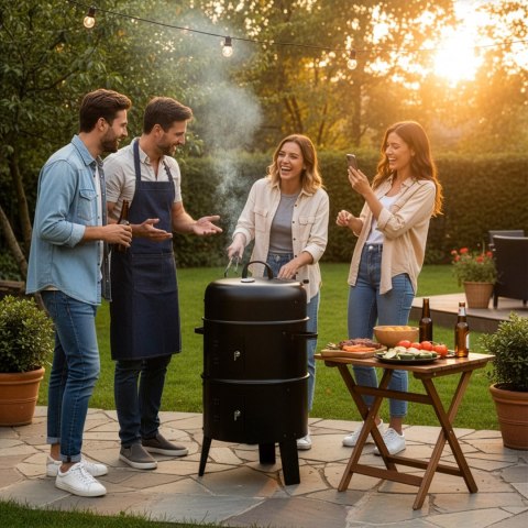 Wędzarnia ogrodowa grillowa piec FUMARO