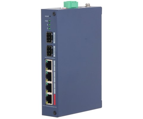 ZARZĄDZALNY SWITCH PRZEMYSŁOWY POE CHS4206-4GT-90 4-PORTOWY + 2X SFP DAHUA