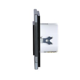 Czujnik ruchu mikrofalowy ścienny podtynkowy dopuszkowy czarny 1200W/300W V-TAC VT-8084 5 lat gwarancji