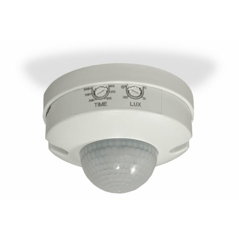 Czujnik ruchu 360st z funkcją on/off sufitowy biały V-TAC VT-8049