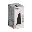 Kinkiet ścienny V-TAC 4W LED czarny IP65 VT-826-B-N 4000K 476lm