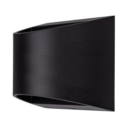 Kinkiet ścienny V-TAC 9W LED góra dół BRIDGELUX CHIP czarny IP54 VT-815 4000K 1280lm