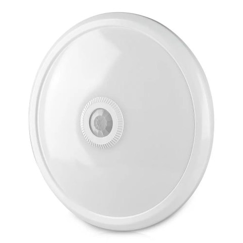Oprawa sufitowa plafoniera V-TAC 12W LED SAMSUNG CHIP czujnik ruchu VT-13 6500K 900lm 3 lata gwarancji