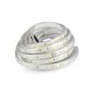 Taśma LED V-TAC SMD5050 300LED 24V IP65 rękaw VT-5050 60 6400K 500lm