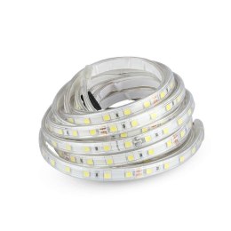 Taśma LED V-TAC SMD5050 300LED 24V IP65 rękaw VT-5050 60 6400K 500lm