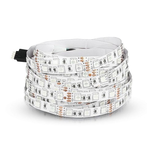 Taśma LED V-TAC 12V SMD5050 300LED IP20 7W/m VT-5050 IP20 RGB