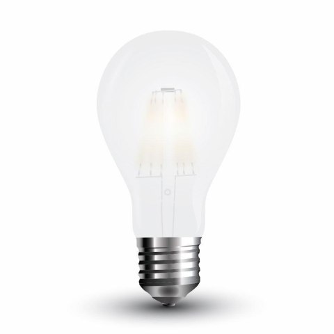 Żarówka LED V-TAC 8W filament E27 A67 mrożona VT-1938 2700K 800lm