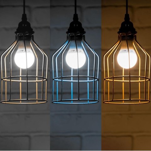 Żarówka LED V-TAC 9W E27 A60 Zmiana Koloru 3xKlik VT-2119 3W1 806lm