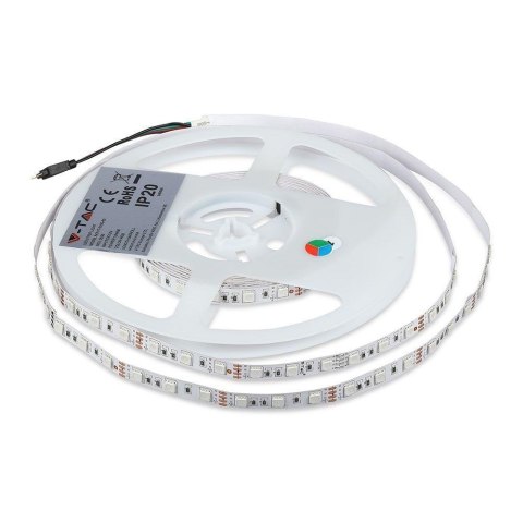Zestaw LED V-TAC RGB zasilacz pilot sterownik VT-5050 60 IP20-RGB Set RGB 1000lm