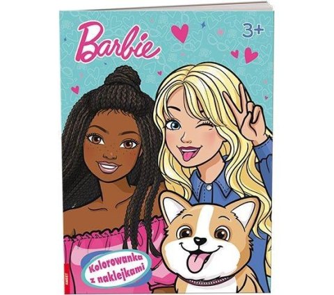 Ameet: BARBIE - Kolorowanka Z Naklejkami