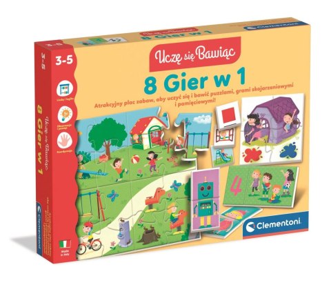 Edukacyjny Zestaw 8 W 1 | Uczę się bawiąc