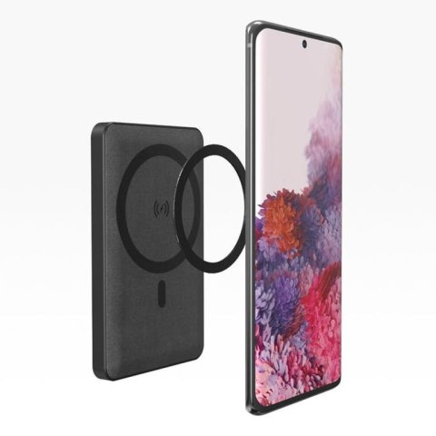 Mophie snap+ juice pack mini 5000 mAh Bezprzewodowe ładowanie Czarny