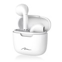 R-PHONES TWS+ - Mini douszne słuchawki bezprzewodowe Bluetooth 5.3 TWS z powerboxem USB-C - białe