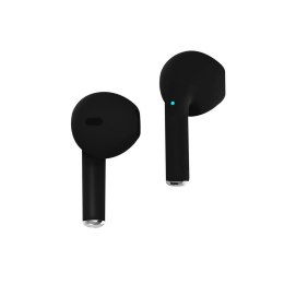 R-PHONES TWS+ - Mini douszne słuchawki bezprzewodowe Bluetooth 5.3 TWS z powerboxem USB-C - czarne