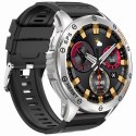 SMARTWATCH MĘSKI GRAVITY GT24-4 - LATARKA, DODATKOWY PASEK (sg033d)