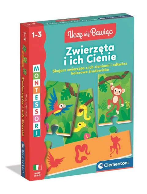 Zwierzęta I Ich Cienie | Uczę się bawiąc