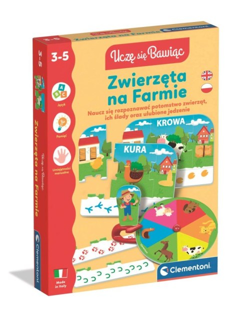 Zwierzęta Na Farmie | Uczę się bawiąc